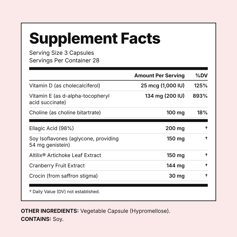 Liver Queen Supplement Facts